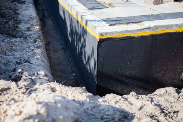 Residential Waterproofing installation at a Fair Lawn, NJ home by SJ Waterproofing Pros